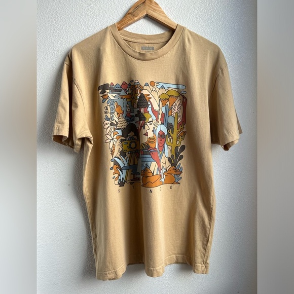 Stance | The Crew Tee- Graphic Yellow T-Shirt - Picture 2 of 9